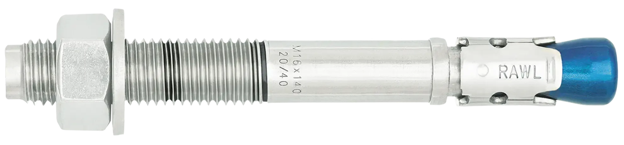 Nerūdijančio plieno juostos inkaras A4 R-HPTII-A4 8 × 115 mm – kartoninė dėžė – 100 vnt. - Image 2
