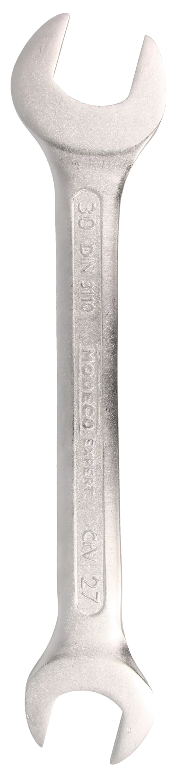 Dvipusis veržliaraktis 27 × 30 mm Cr-V satinas – plastikinė pakabinama pakuotė – 1 vnt. - Image 2