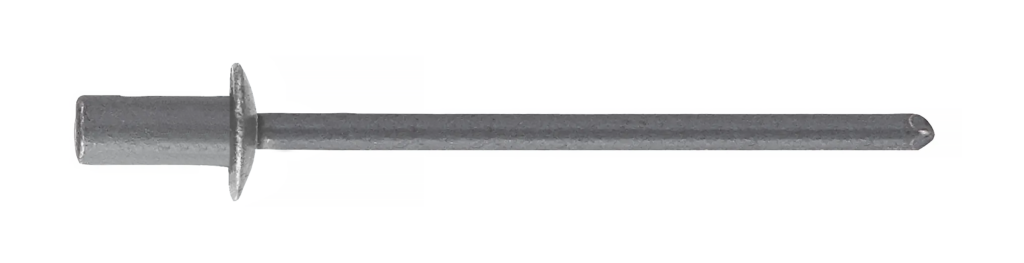 Tvirta kniedė su gilia galva ALF 4,0 × 9,5 mm – kartoninė dėžė – 500 vnt.