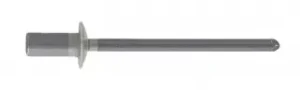 Tvirta kniedė su įgilinta galvute ALF 4,0 × 8 mm RAL 9007 – kartoninė dėžė – 500 vnt.
