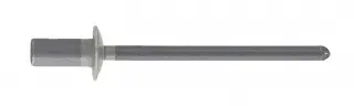 Tvirta kniedė su įgilinta galvute ALF 4,0 × 8 mm RAL 9007 – kartoninė dėžė – 500 vnt.