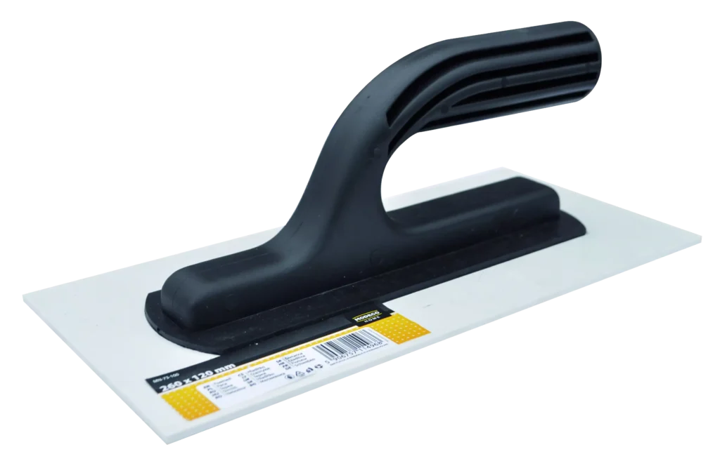 Plastikinė tinkavimo mentele 130 × 270 mm – etiketė – 1 vnt.