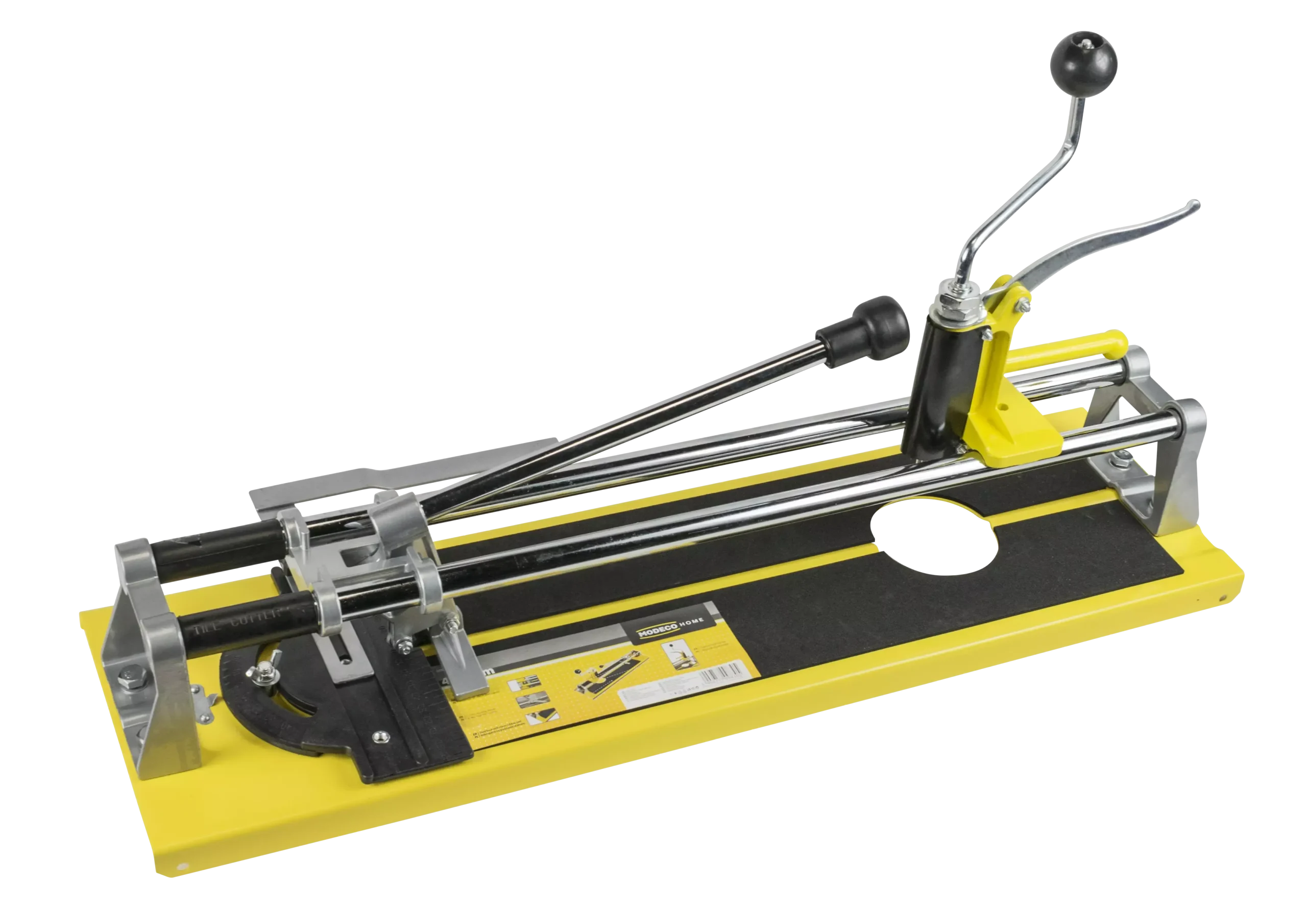 Plytelių pjovimo įtaisas 450 mm su guolio pločiu 130 mm peilis fi 16 mm – kartoninė dėžė – 1 vnt.