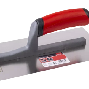 Nerūdijančio plieno mentele 130 × 270 mm lygi 2k – etiketė – 1 vnt.