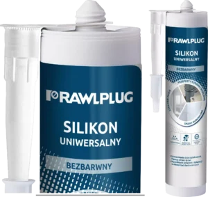 Universalus, bespalvis silikonas – plastikinė kasetė – 300 ml