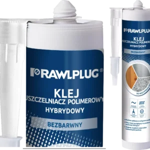 Skaidrus hibridinis polimerinis klijų sandariklis – plastikinė kasetė – 300 ml