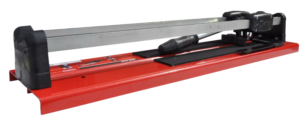 Plytelių pjovimo įtaisas 600 mm su kampiniu laikikliu 165 mm peiliu fi 16 mm – kartoninė dėžė – 1 vnt.