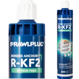 R-KF2 standartinis universalus cheminis inkaras – plastikinė kasetė – 175 ml