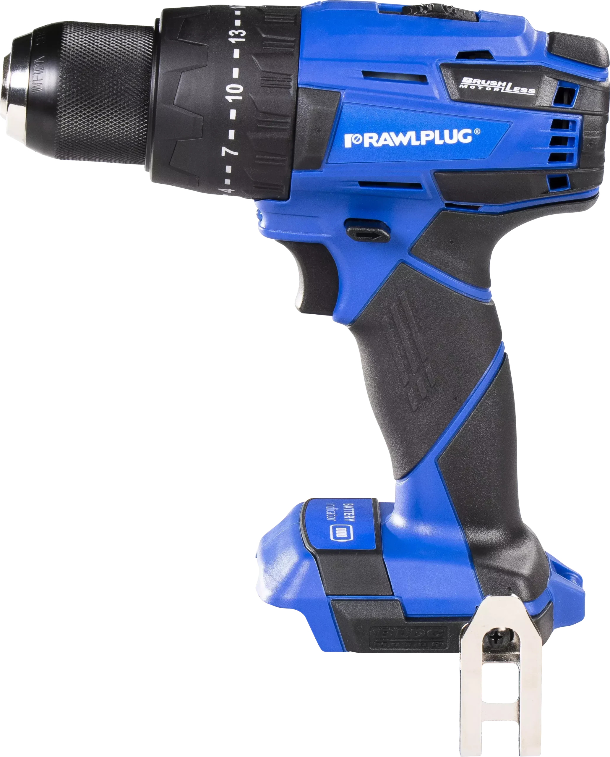 18 V RawlDRIVER 60 Nm gręžtuvas/suktuvas be akumuliatorių ir įkroviklio, RawlCASE dėklas – plastikinis lagaminėlis – 1 vnt. - Image 2