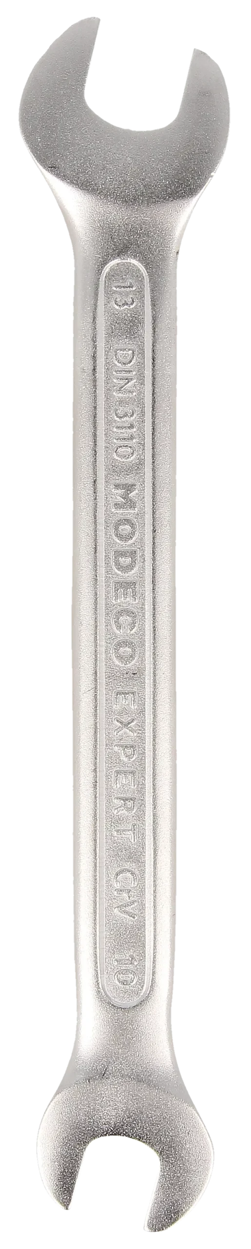 Dvipusis veržliaraktis 10 × 13 mm Cr-V satinas – plastikinė pakabinama pakuotė – 1 vnt. - Image 2