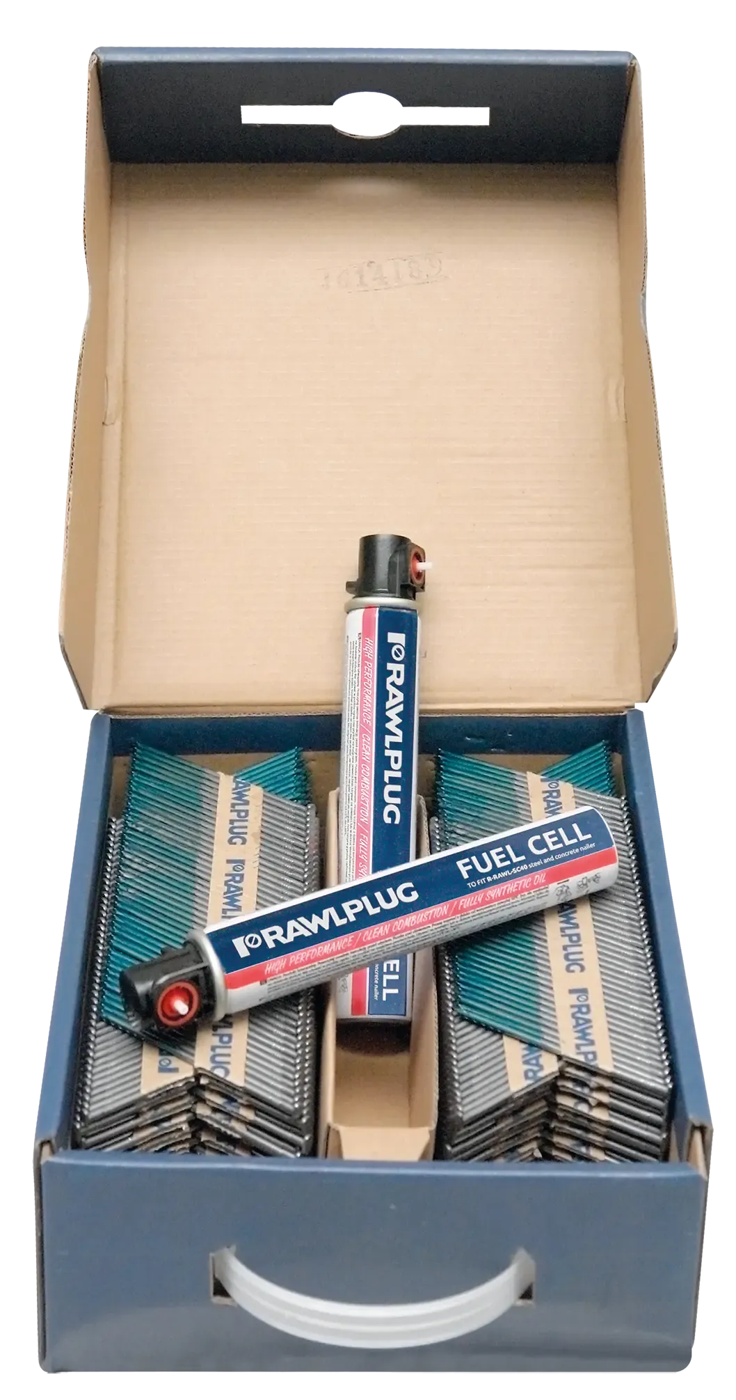 2,8 × 63 mm žiedinės vinys cinkuotos + 1 dujos + 1 žalias vožtuvas WW90CH vinių įkalimui – kartoninė dėžė – 1100 vnt. - Image 3