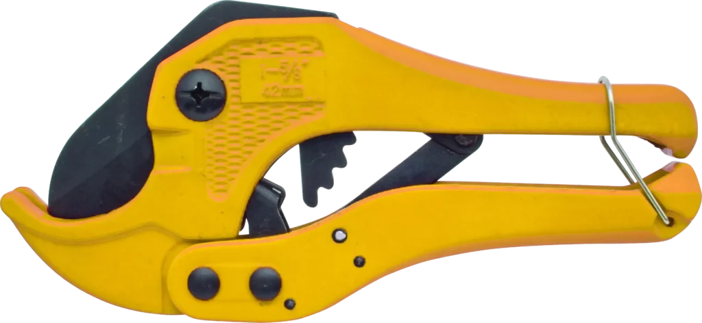 Vamzdžių pjovimo žirklės nuo PVC iki 42 mm – lizdinė pakuotė – 1 vnt.
