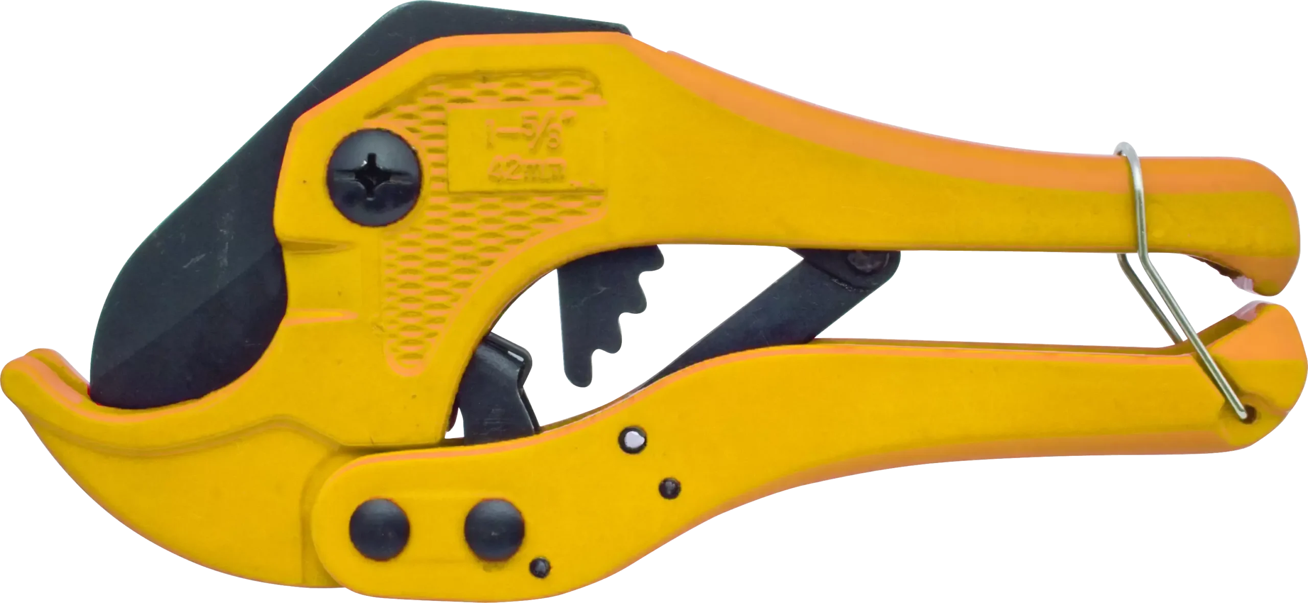 Vamzdžių pjovimo žirklės nuo PVC iki 42 mm – lizdinė pakuotė – 1 vnt.