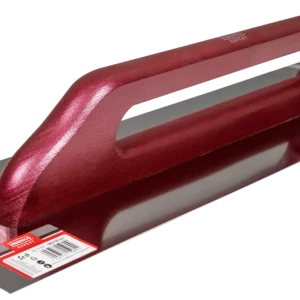 Nerūdijančio plieno mentele 580 × 130 mm medinė rankena – etiketė – 1 vnt.