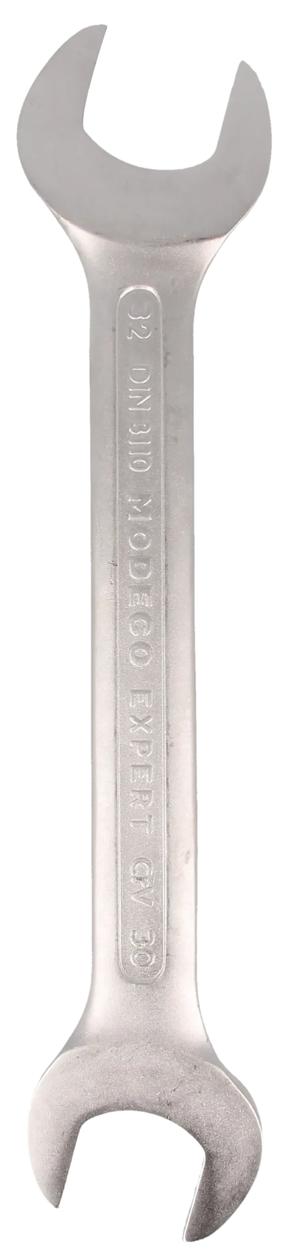 Dvipusis veržliaraktis 30 × 32 mm Cr-V satinas – plastikinė pakabinama pakuotė – 1 vnt. - Image 2