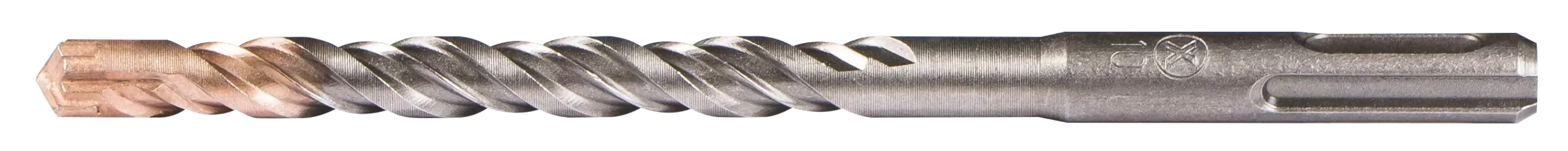 Betono grąžtas SDS+6 × 100 × 160 mm 4C – plastikinė pakabinama pakuotė – 1 vnt. - Image 2