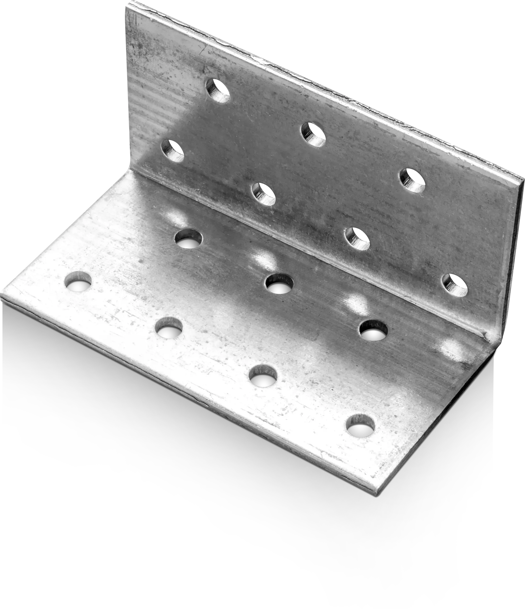 Lygiašonė perforuota kampinė jungtis D-KP 40 × 40 × 60 mm – vienetinė pakuotė – 1 vnt.