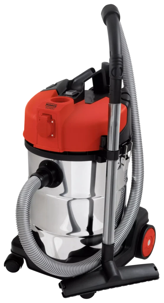 Dirbtuvių dulkių siurblys 1200 W metalinis bakas 30 L priedai – kartoninė dėžė – 1 vnt.