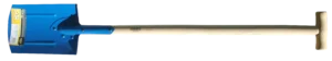 Grūdintas, įrėmintas kastuvas – etiketė – 1 vnt.