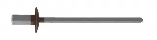 Tvirta kniedė su įgilinta galvute ALF 4,8 × 95 mm RAL 8017 – kartoninė dėžė – 500 vnt.