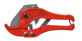 PVC vamzdžių pjovimo žirklės su plieniniais ašmenimis SK5 3-42 mm – lizdinė pakuotė – 1 vnt.
