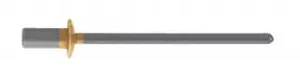 Tvirta kniedė su įgilinta galvute ALF 4,0 × 9,5 mm RAL 1002 – kartoninė dėžė – 500 vnt.