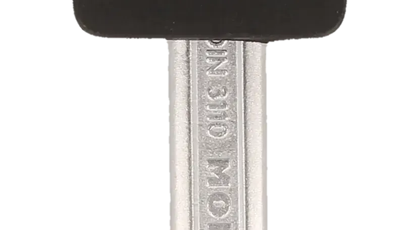 Dvipusis veržliaraktis 10 × 13 mm Cr-V satinas – plastikinė pakabinama pakuotė – 1 vnt. - Image 7