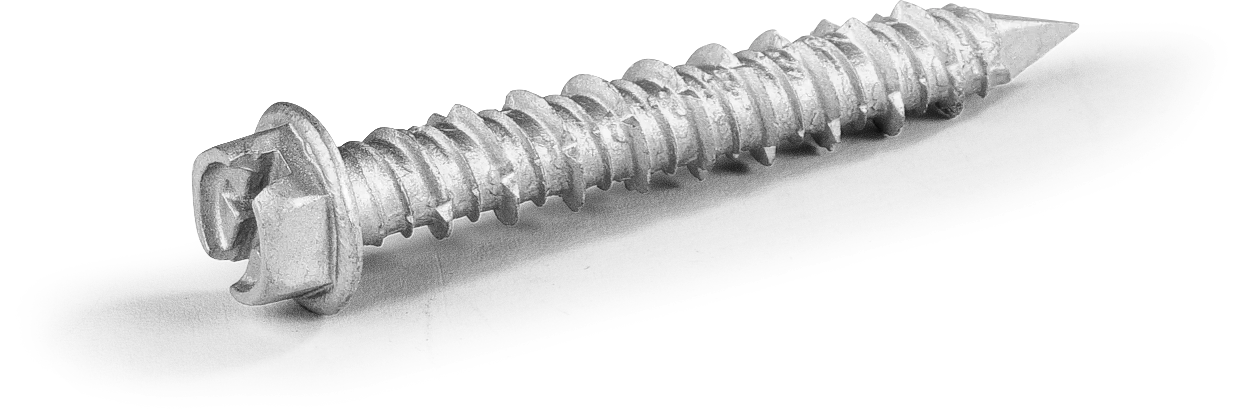 Šešiakampis betoninis stogo dangos varžtas R-WCS 6,3 × 260 mm, antikorozinė danga 15 Kesternich ciklai – kartoninė dėžė – 100 vnt.