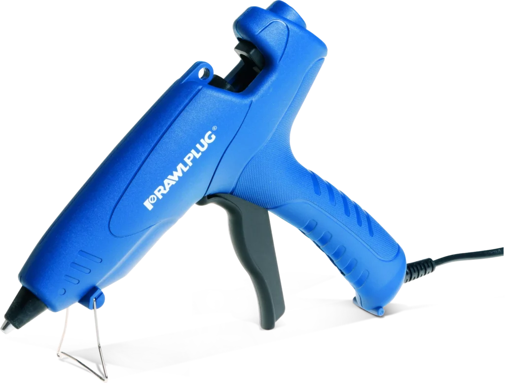 Karšto klijų pistoletas 80 W klijų skersmuo 11-12 mm – lizdinė pakuotė – 1 vnt.