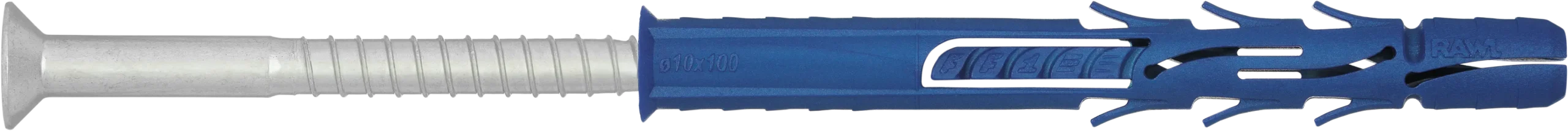 Rėmo kaištis su cinkuotu įgilintu varžtu R-FF1 10 × 120 mm pilka – kartoninė dėžė – 25 vnt. - Image 2