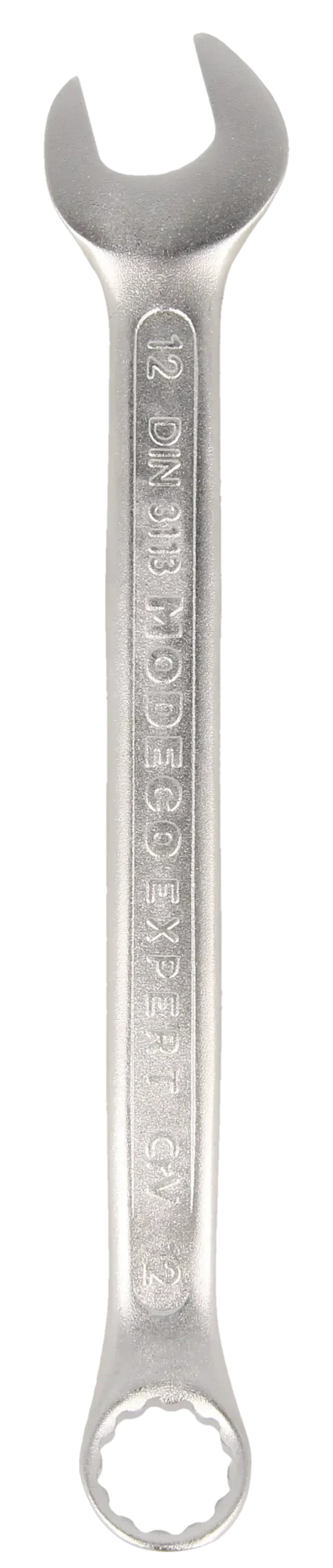 Kombinuotasis veržliaraktis 12 mm Cr-V satinas – plastikinė pakabinama pakuotė – 1 vnt. - Image 2