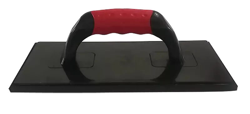 Mentele ABS rankena 2k juoda guminė bazė 8 mm 280 × 140 mm – etiketė – 1 vnt.