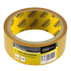 Dvipusė juosta 50 mm x 25m – etiketė – 1 vnt.