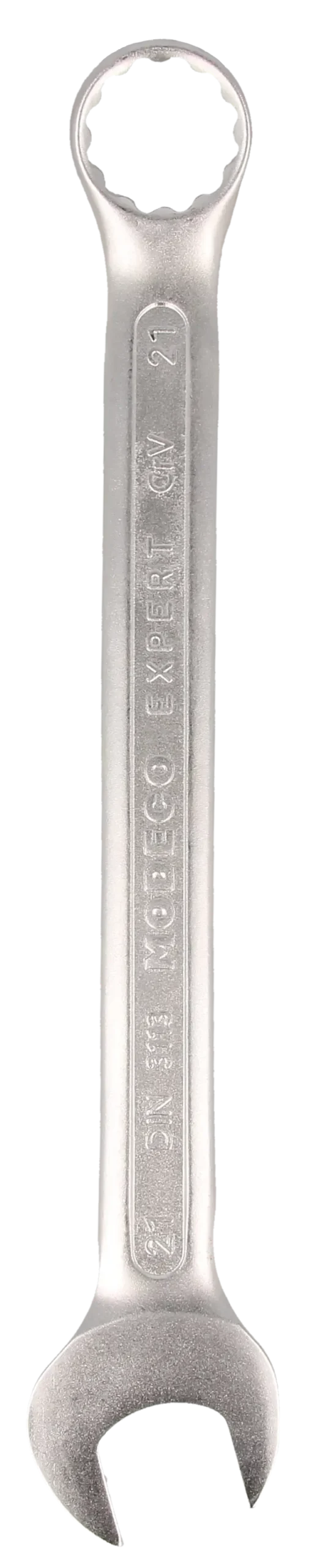 Kombinuotasis veržliaraktis 21 mm Cr-V satinas – plastikinė pakabinama pakuotė – 1 vnt. - Image 2