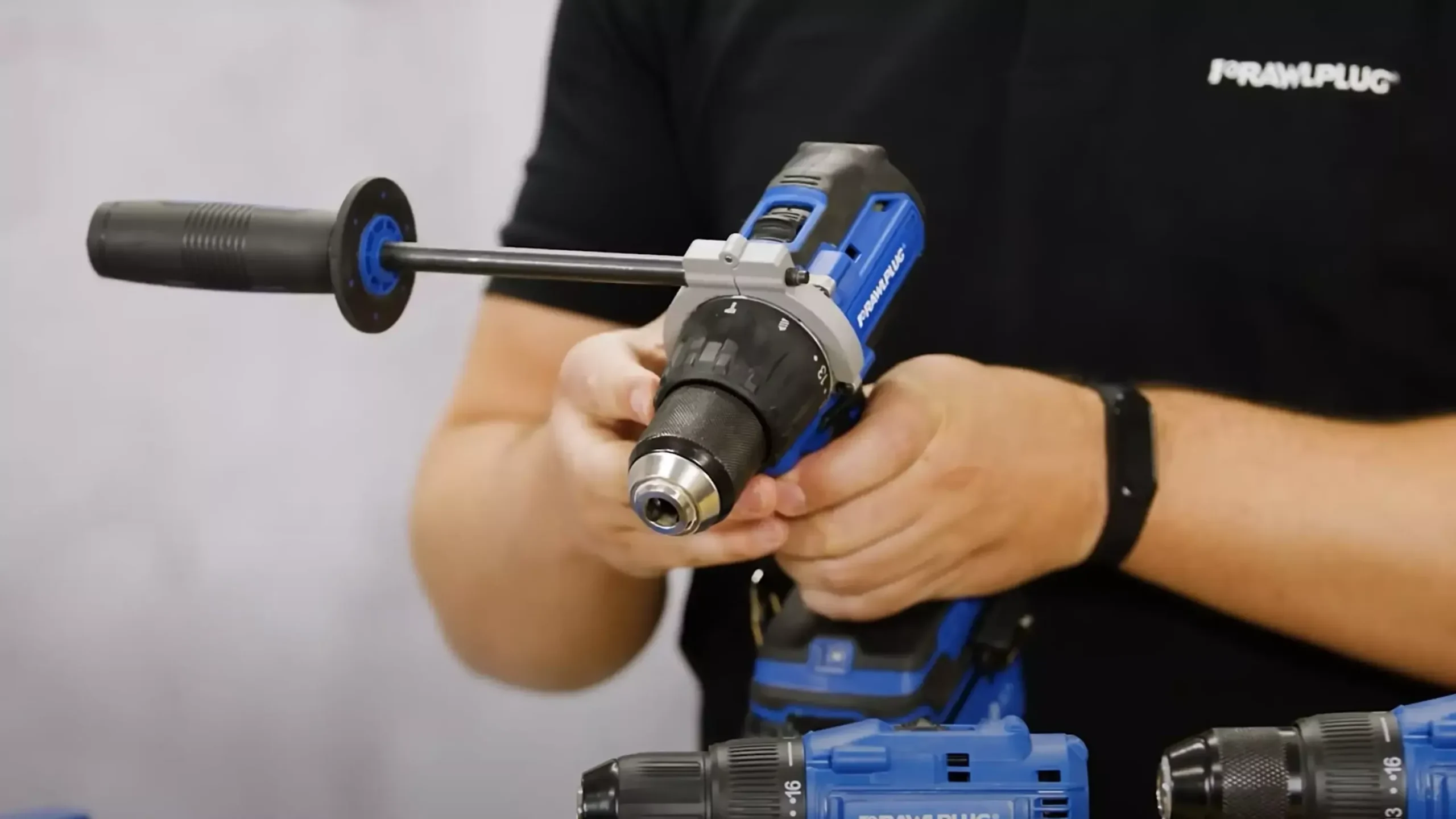 18 V RawlDRIVER Smūginis grąžtas/suktuvas 100 Nm be akumuliatorių ir įkroviklio – kartoninė dėžė – 1 vnt. - Image 4