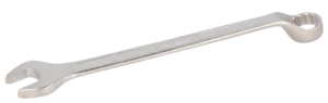 Kombinuotas veržliaraktis 17 mm, išlenktas Cr-V satinas – plastikinė pakabinama pakuotė – 1 vnt.