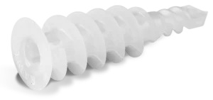 DRA-01-LONG Nailono savaime gręžiantis tvirtinimo elementas dviguboms ir vienguboms gipso plokštėms 16 × 46 mm su varžtu 4,0 × 40 mm – lizdinė pakuotė – 16 vnt.