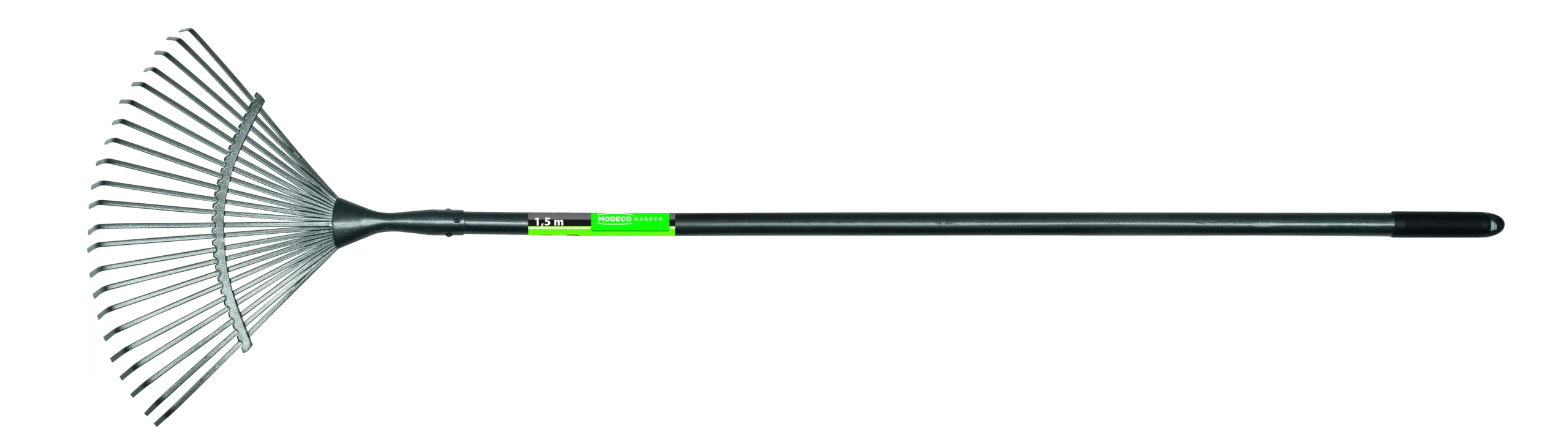 Lapų grėblio metalinė rankena 22 dantys 45 cm 1,5m – etiketė – 1 vnt.