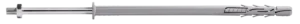 Rėmo kaištis su apykakle lietvamzdžiams montuoti 10 × 100 mm – kartoninė dėžė – 25 vnt.