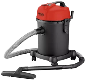 Dirbtuvių dulkių siurblys 1200 W plastikinis bakas 18 L priedai – kartoninė dėžė – 1 vnt.
