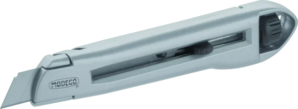 Metalinis peilis su laužytais ašmenimis 18 mm – lizdinė pakuotė – 1 vnt.