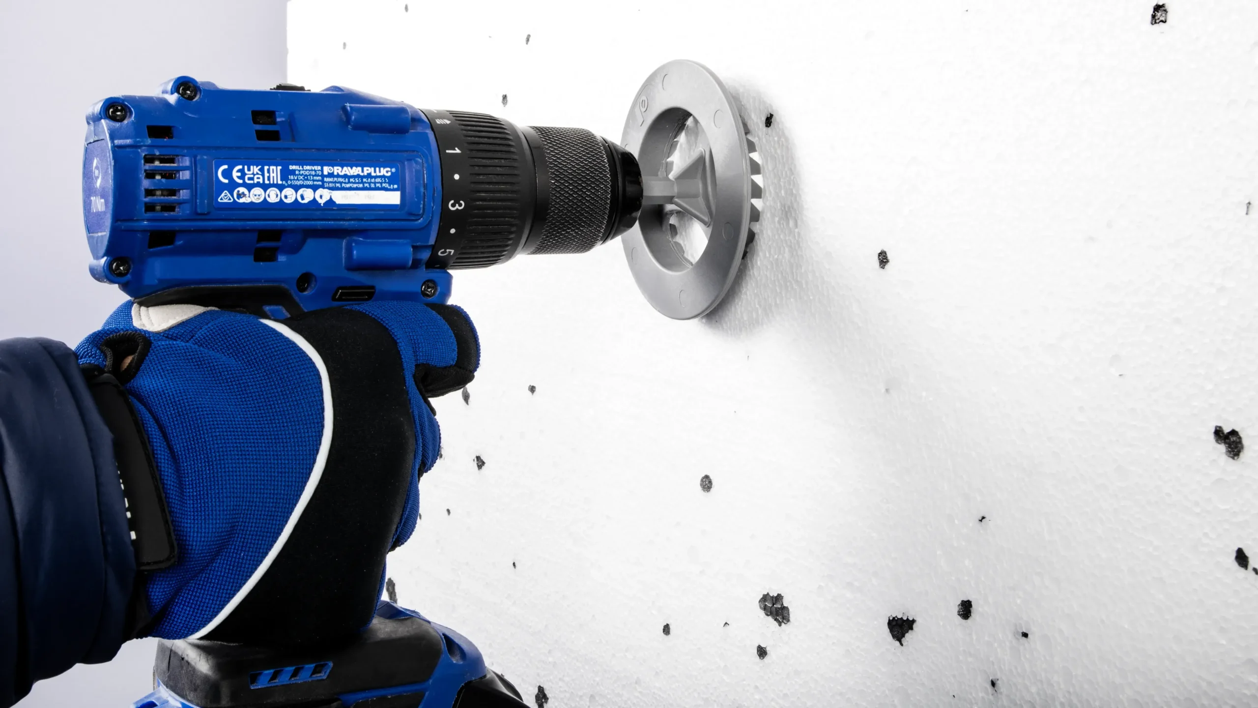 Frezė polistirolui ir mineralinei vatai KFS 63 × 23,5 mm, plastikas – kartoninė dėžė – 1 vnt. - Image 4