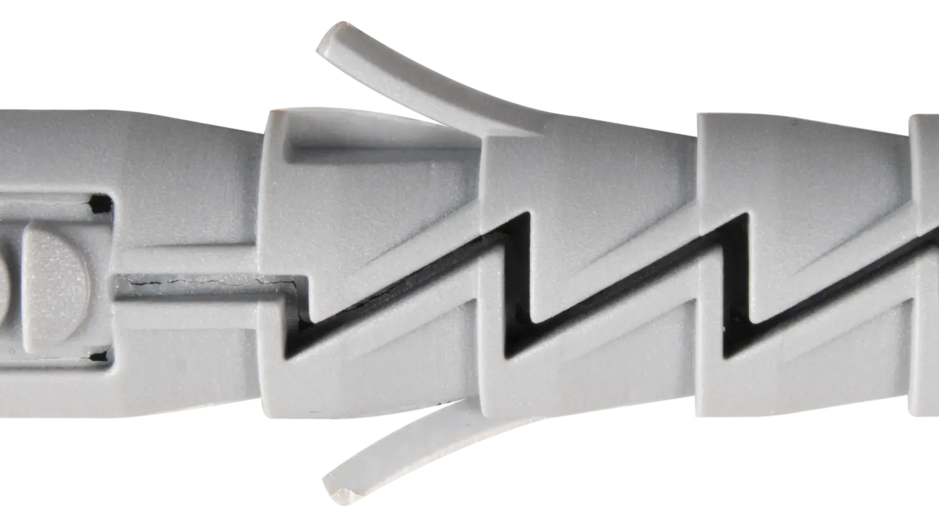 KPU Praustuvo tvirtinimai su baltu maskuojančiu dangteliu, šešiakampiu varžtu 10 × 140 mm – plastikinis maišelis – 2 vnt. - Image 6