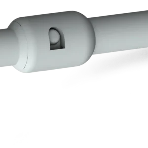 Apvali teleskopinė rankovė R-GOK-II 50 × 625 mm poliamidas – kartoninė dėžė – 50 vnt.
