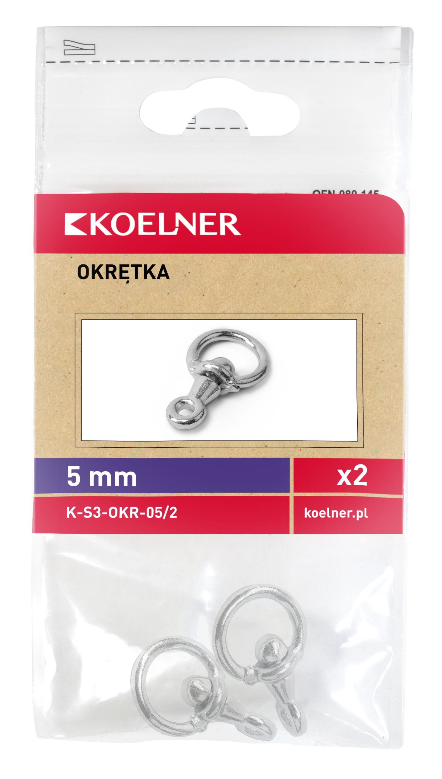 Superveržlė 5 mm – plastikinis maišelis – 2 vnt. - Image 3