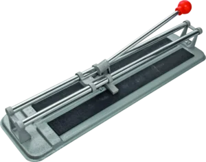 Plytelių pjovimo įtaisas 400 mm plotis 140 mm peilis fi 16 mm – kartoninė dėžė – 1 vnt.